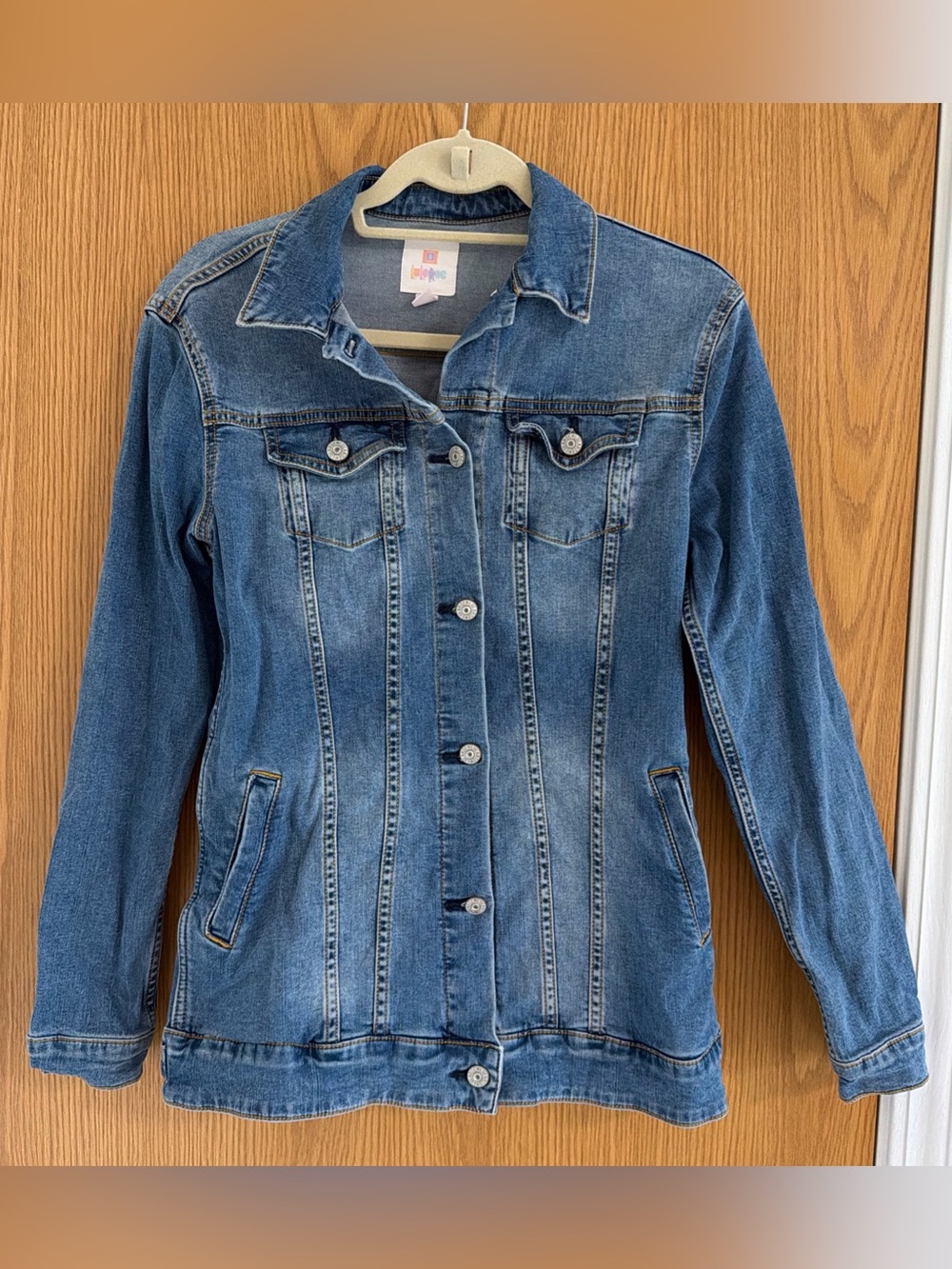 Lularoe Jaxon Trucker Denim Jean Jacket Women’s Size Small Medium Wash